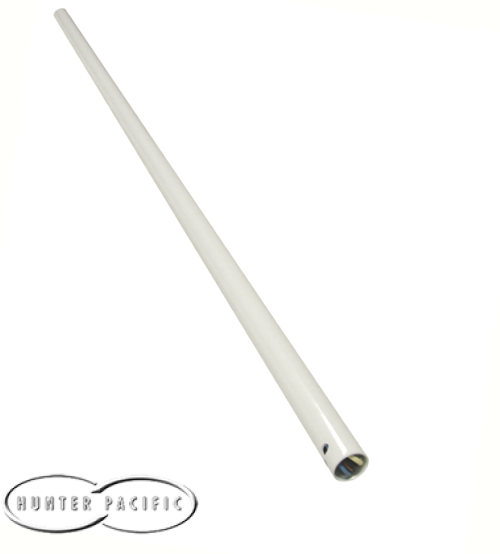 Hunter Pacific Extension Rod 21mm Diameter - 90cm White